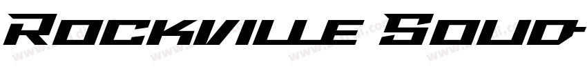 Rockville Solid字体转换